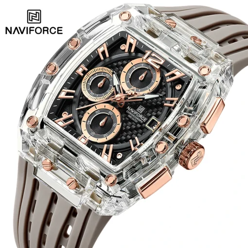 Relojes multifunción de cuarzo New NAVIFORCE para hombre