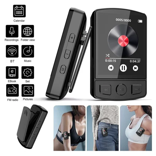 Reproductor MP3 Portátil Deporte Bluetooth