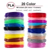 Repuestos 3D Pen 5M 20 Colores