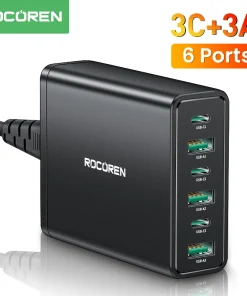 Rocoren 60 W USB-C GaN Multiconector