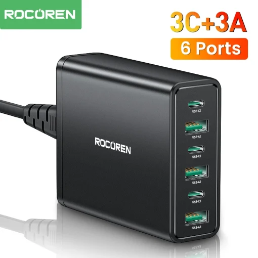 Rocoren 60 W USB-C GaN Multiconector