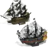 Rompecabezas de metal 3D barco pirata de Piececool