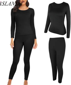 Ropa Interior Térmica Long Johns para Mujer