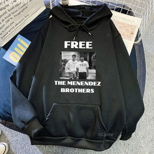 Ropa de impresión de película gratis Hoodies de los hermanos Menéndez