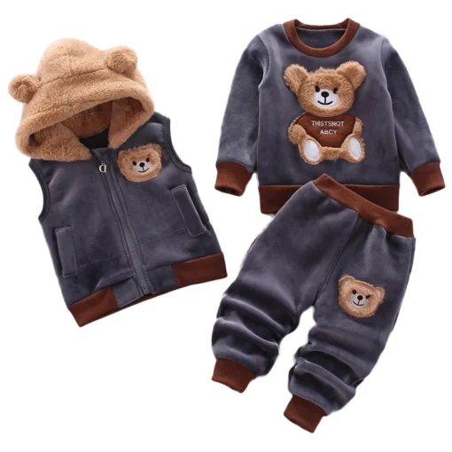 Ropa de niño de invierno otoño 3PC