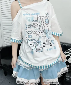 Ropa gótica para mujer Y2k Harajuku