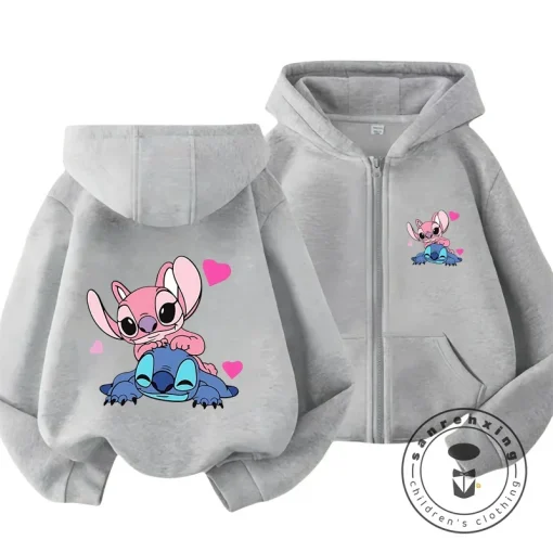 Ropa infantil con estampado Disney Stitch kawaii