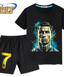 Ropa infantil con estampado de Ronaldo