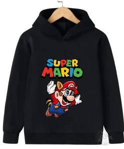 Ropa infantil estampada creativa de Super Mario