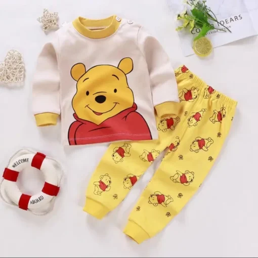 Ropa interior de casa de bebé estampada, Winnie Pooh