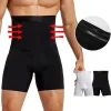 Ropa interior moldeadora corporal corta de control de barriga para hombre