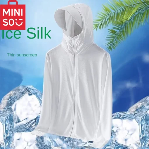 Ropa solar fresca MINISO Sports Ice Silk