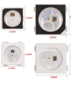 SK6812 Mini 3535 LED RGB direccionables