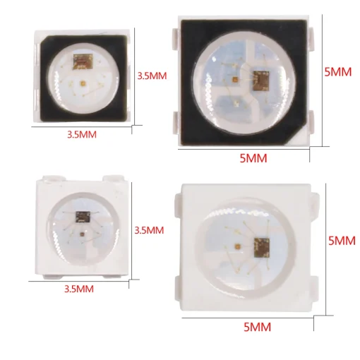 SK6812 Mini 3535 LED RGB direccionables