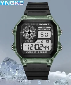 SYNOKE Reloj Digital Deportivo Hombre