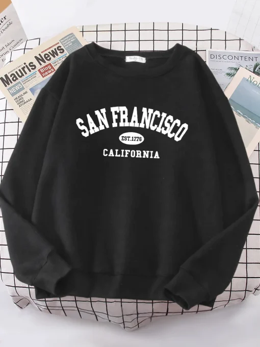 San Francisco Est.1776 California Pullover con capucha