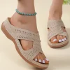 Sandalias de verano, calzado antideslizante para mujer