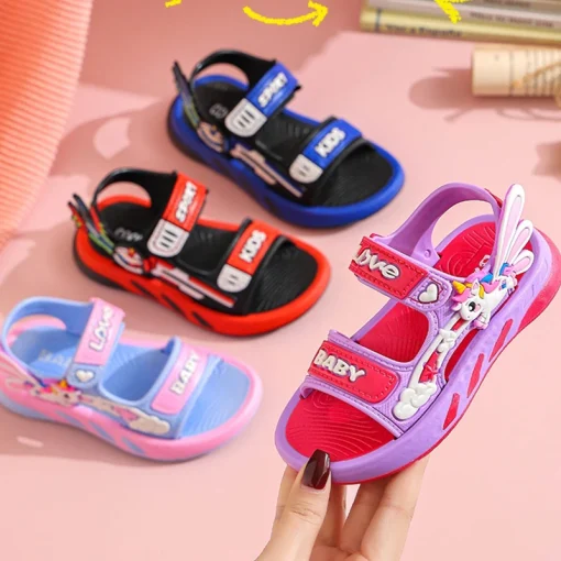 Sandalias para niñas, verano, bonitas, princesas