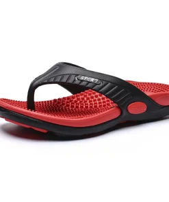 Sandalias transpirables y chanclas de masaje para hombre