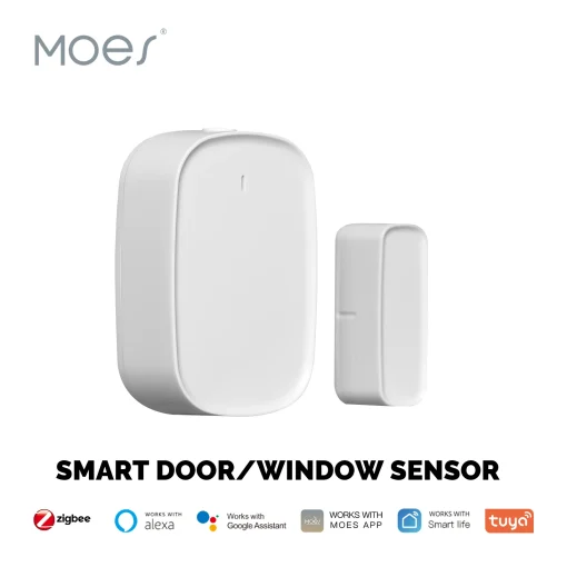 Sensor Inteligente MOES Tuya ZigBee Puerta Ventana Timbre