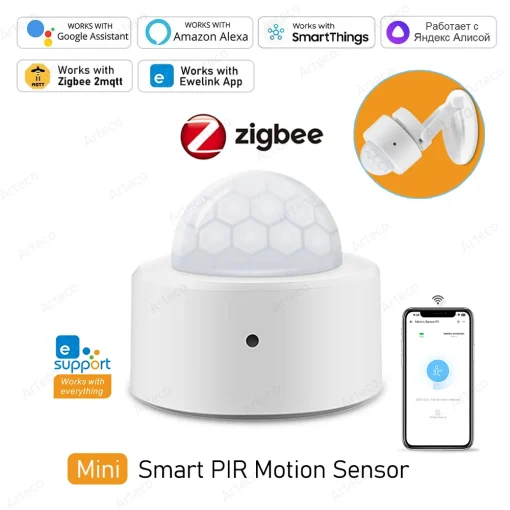 Sensor Inteligente PIR Zigbee 3.0