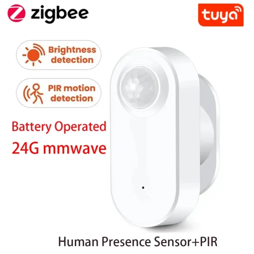 Sensor Luz Movimiento Presencia Zigbee Tuya