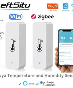 Sensor de Temperatura y Humedad WiFi Inteligente Tuya