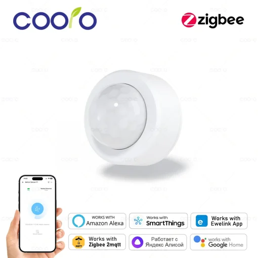 Sensor de movimiento PIR mini Zigbee