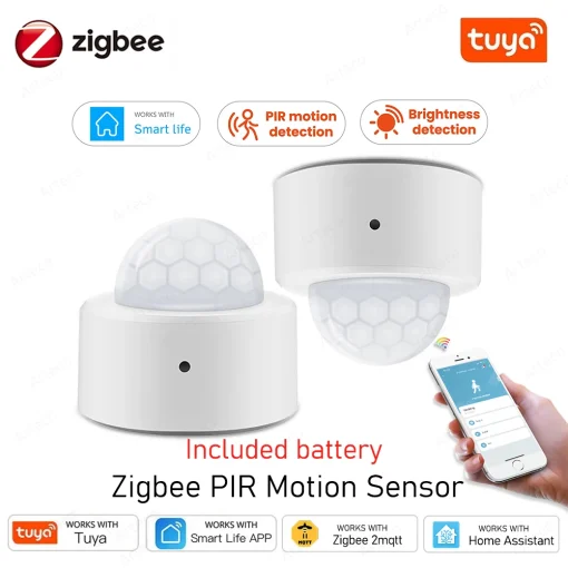 Sensor de movimiento Zigbee 3.0 con infrarrojos PIR