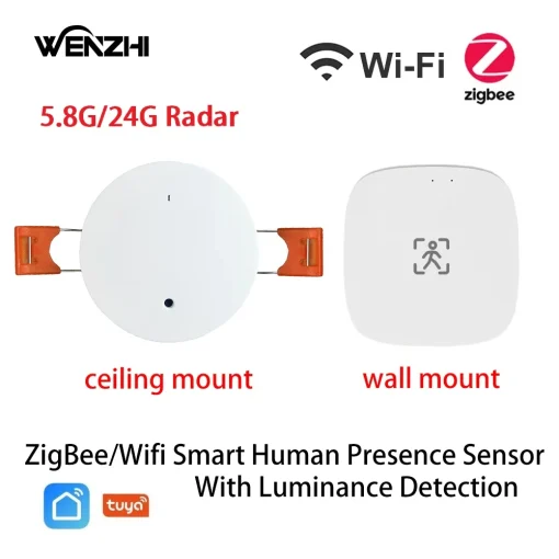 Sensor de movimiento de presencia ZigBee Wifi MmWave