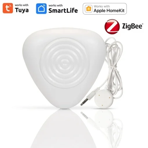 Sensor de nivel de agua Zigbee Tuya