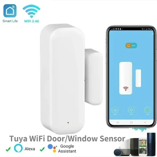 Sensor de puerta WiFi Tuya