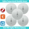 Sensor de temperatura y humedad Tuya Zigbee