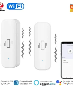 Sensor inteligente de vibración WiFiZigbee de Tuya