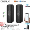 Sensor inteligente temphumid ZigbeeWiFi Tuya