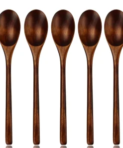 Set de 5 cucharas de madera