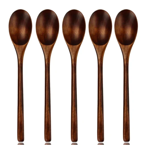 Set de 5 cucharas de madera