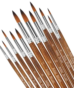 Set de brochas de artista de 12 piezas Premium