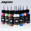 Set de pintura acrílica 30 ml para aerógrafo SAGUD