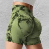 Short deportivo Tie Dye súper suave para mujer