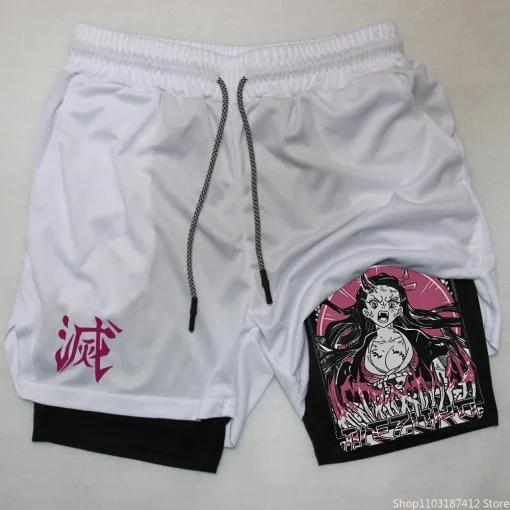 Shorts Deportivos de Running con Estampado