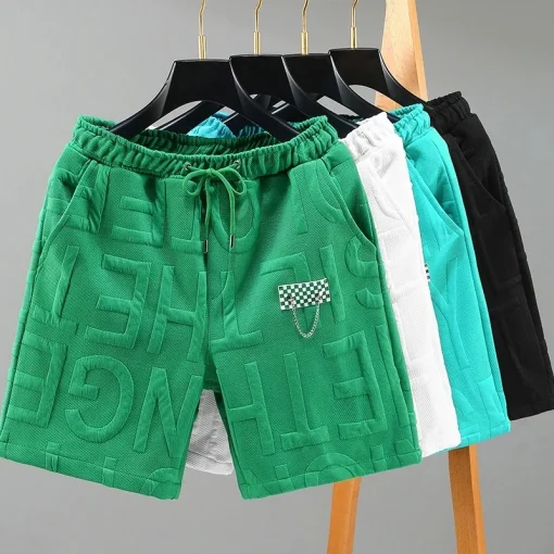 Shorts de punto nuevos de moda, talla 5XL 6XL 7XL