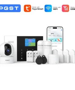 Sistema de alarma Wi-Fi y GSM inteligente para el hogar PGST