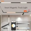 Sistema de luces de carril magnético, foco LED regulable