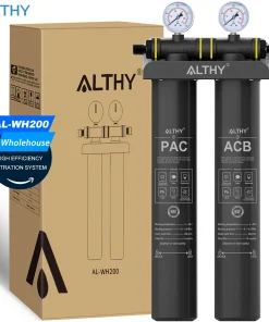 Sistema purificador de filtro de agua comercial para todo el hogar ALTHY