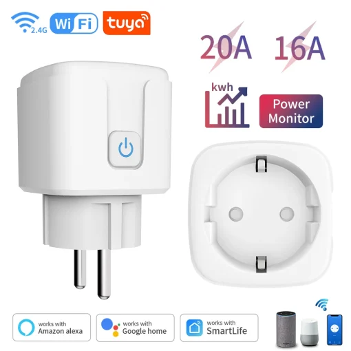 Smart Socket EU con WiFi y control remoto