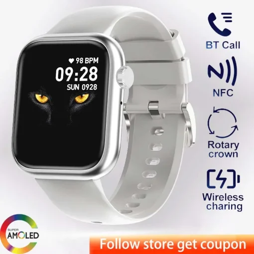 Smartwatch Bluetooth HD 100+ modos deporte 2024