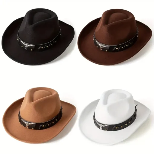 Sombrero Vaquero Hombre y Mujer Clásico