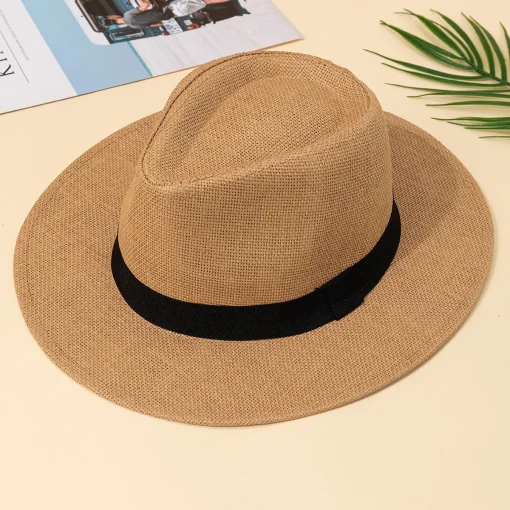 Sombrero para hombre, verano, playa, estilo inglés