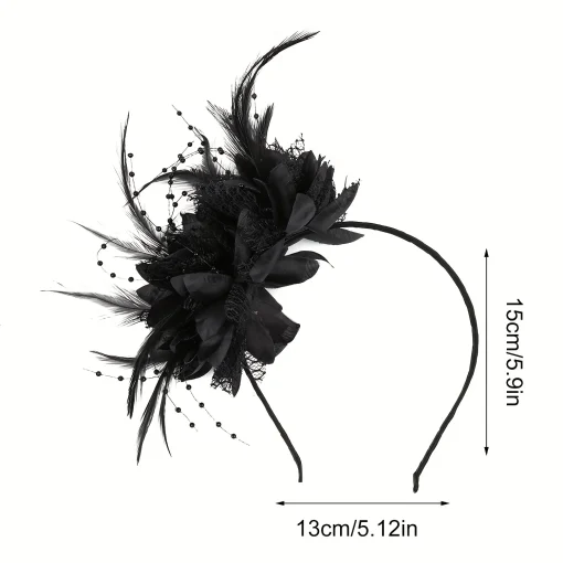 Sombreros Fascinator de 1 pieza para mujer